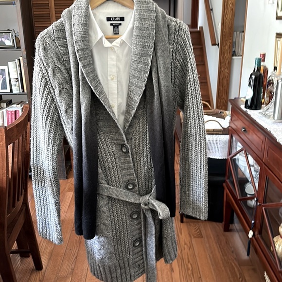 Gerry Weber Edition Knitted Sweater Cardigan/ Jacket - Picture 2 of 8